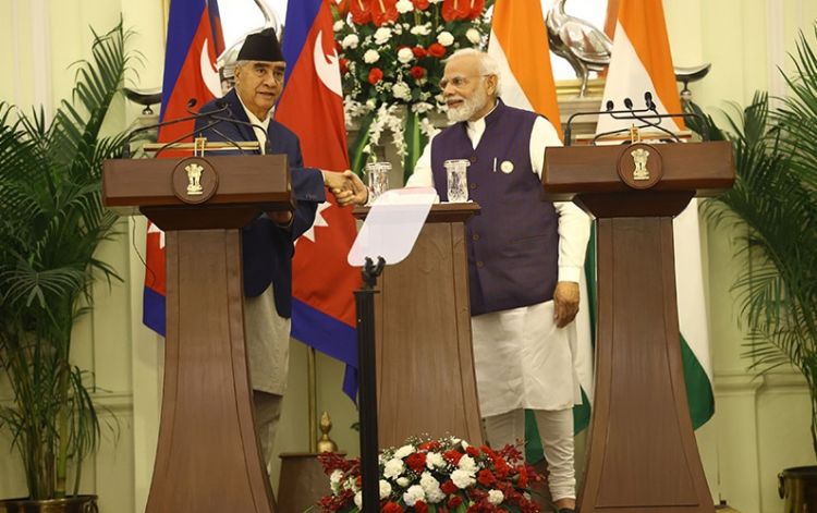 देउवाले दिए मोदीलाई नेपाल भ्रमणको निम्तो