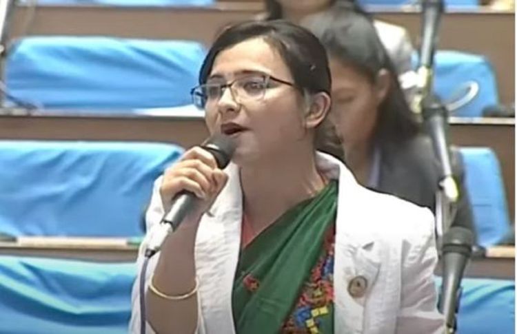 राज्यले ०.१६ प्रतिशत मात्रै बजेट युवाहरुको हकमा छुट्याएको छ :  तोसिमा कार्की
