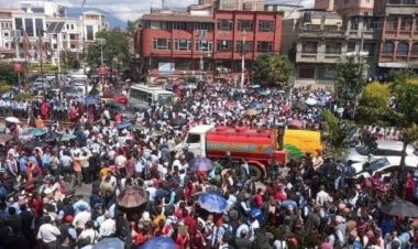 काठमाडौंमा देशैभरीको शिक्षक जम्मा, आजदेखि प्रदर्शनमा उत्रदै