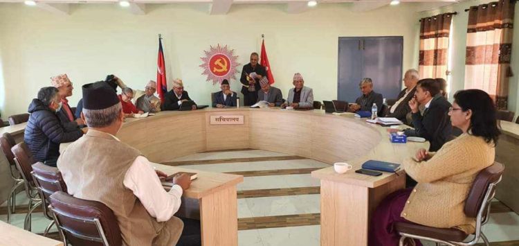 मध्यपहाडी लोकमार्ग केन्द्रित अभियान चलाउने एमालेको निर्णय
