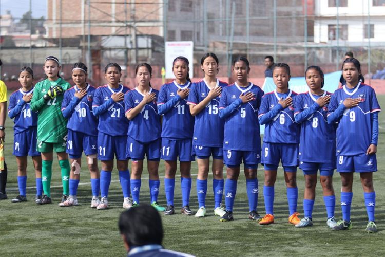 साफ यू–१६ महिला फुटबलः आज नेपालको सामना भारतसँग हुँदै