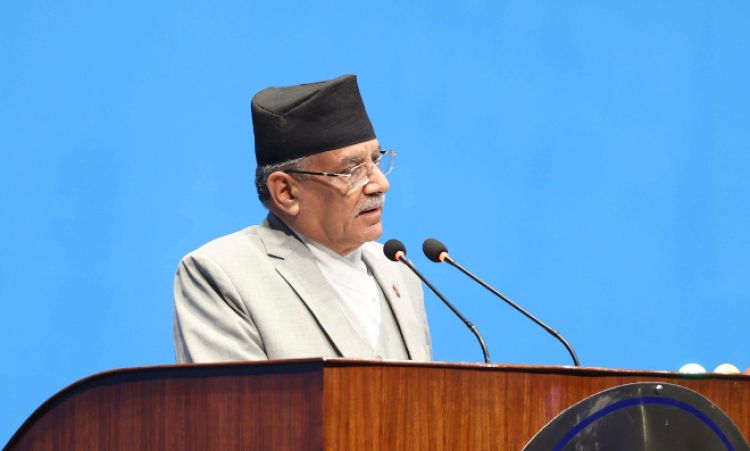 देश आर्थिक सङ्कटको डिलबाट बाहिर आएको छ : प्रधानमन्त्री दाहाल