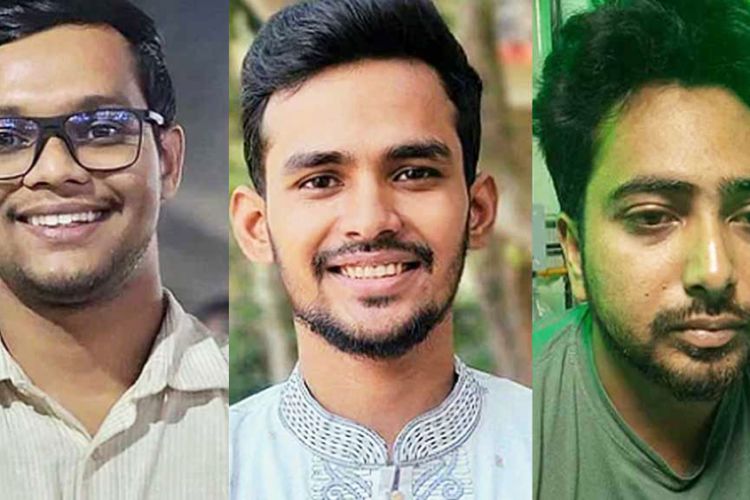 यि हुन् बंगलादेशमा हसिनालाई सत्ताच्यूत गराएका तीन विद्यार्थी नेता