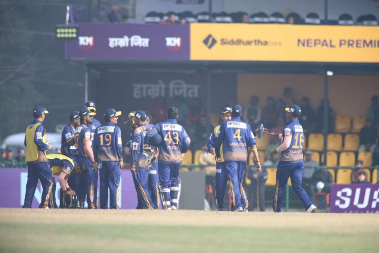 एनपीएलः लुम्बिनी लायन्सलाई जनकपुर बोल्ट्सको १३७ रनको लक्ष्य