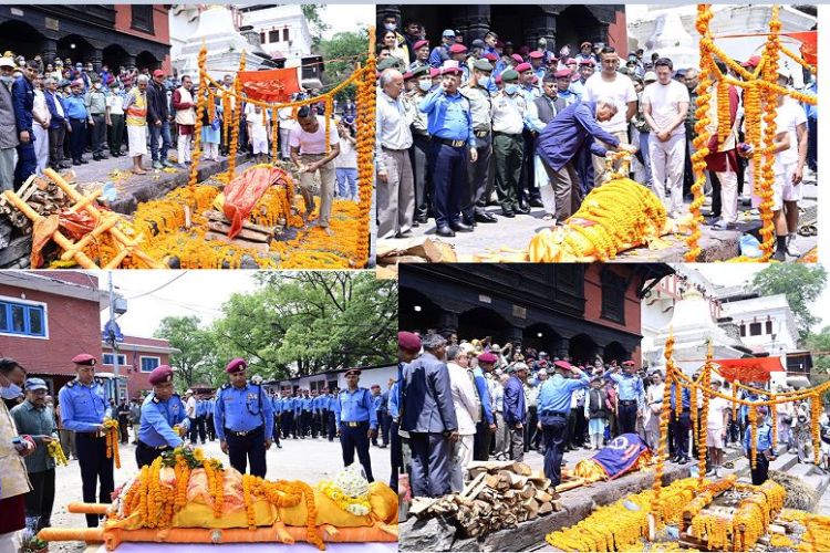 पुर्व आईजीपी राणाको अन्तिम बिदाइ (फोटोफिचर)