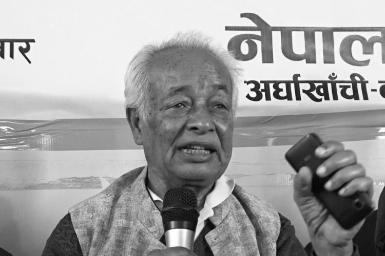 पूर्वमन्त्री ढुण्डीराज शास्त्रीको निधन