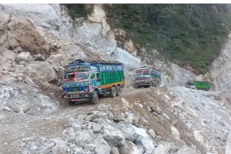 कालीगण्डकी करिडोर गुल्मी खण्डको सडक एकतर्फी सञ्चालन