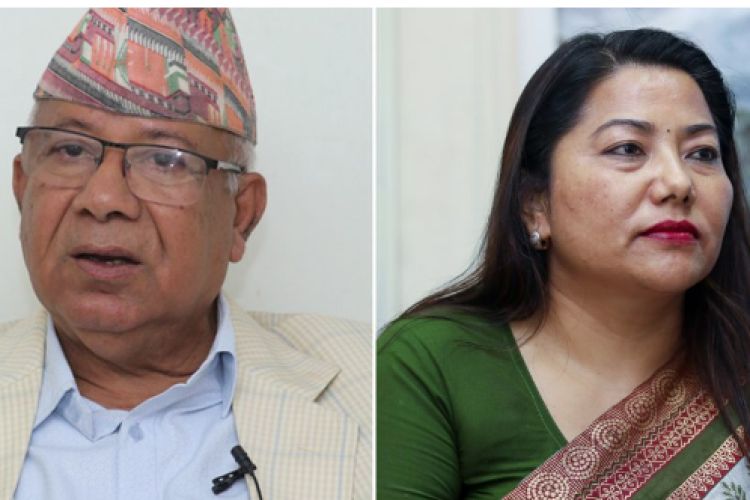 माधव नेपालमाथि रामकुमारी झाँक्रीको कटाक्ष, मरेको सिनो काँधमाथि हालेर हिँड्न सकिँदैन