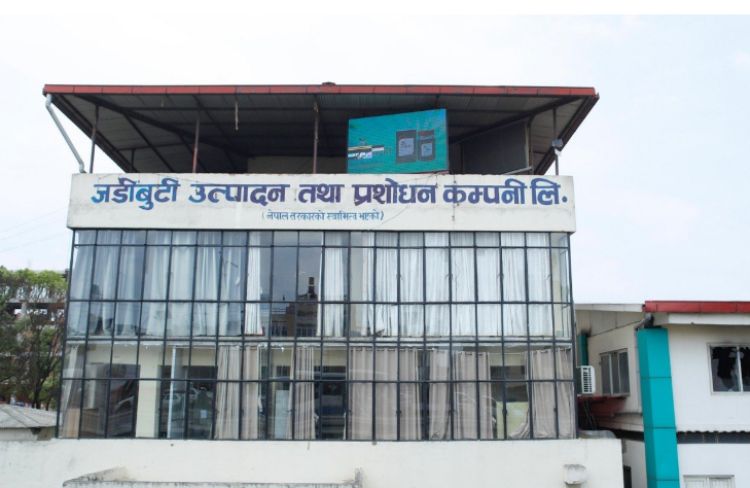 राजावादी आन्दोलनमा जलाइएको जडीबुटी उत्पादन तथा प्रशोधन कम्पनी,  थाल्यो उत्पादन