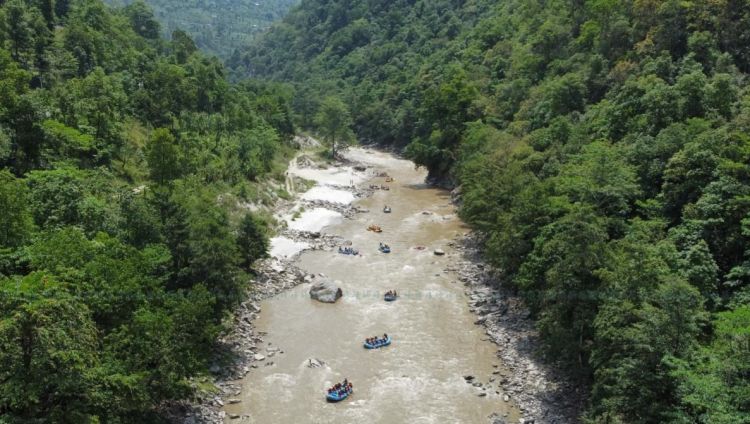 सुनकोशी नदीको तटीय बासिन्दालाई सतर्कता अपनाउन प्रशासनको सूचना
