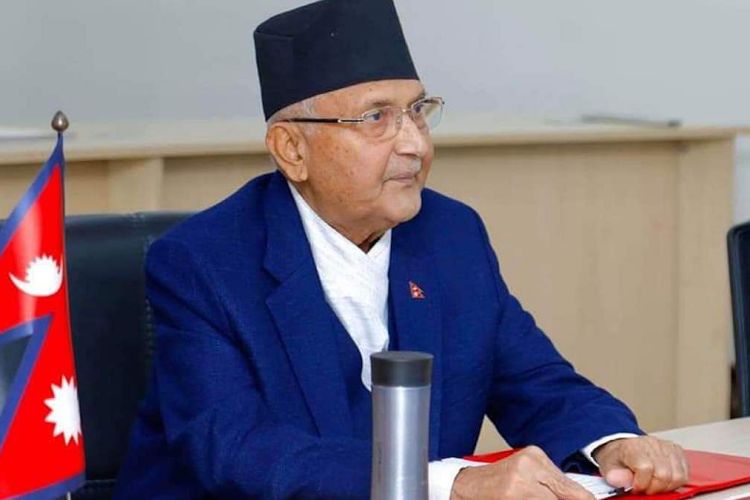 संसदमा प्रधानमन्त्री ओलीको सम्बोधन