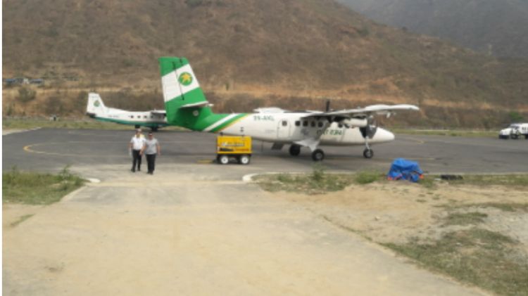 रामेछाप–काठमाडौं रुटमा नियमित हवाई उडान पुनः सुरु