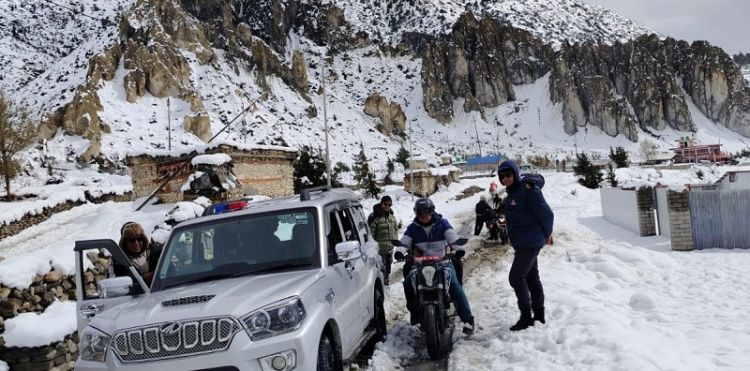 एक हप्ताका लागि रोकियो मनाङ पदयात्रा, अन्नपूर्ण आधार शिविरबाट फर्कन थाले पर्यटक