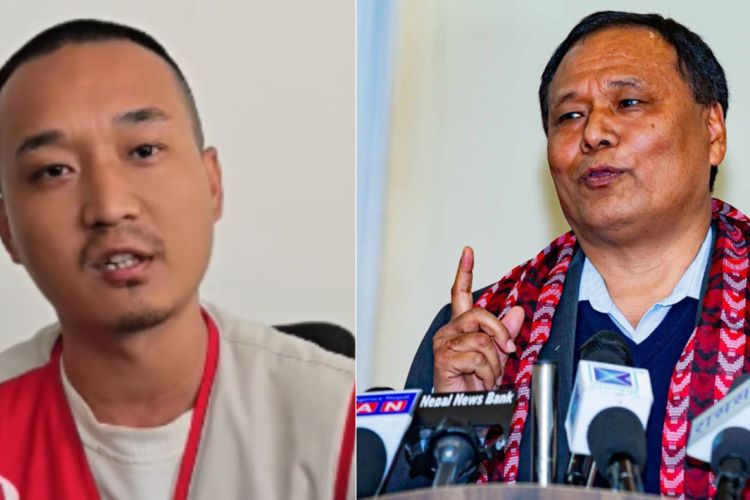दल दर्ता गर्नुअघि कुलमान र सुदन अन्तिम पटक छलफल गर्दै