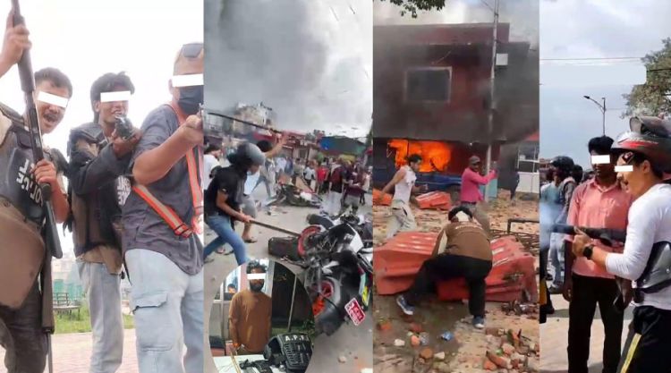 प्रहरी कार्यालय तोडफोड गर्ने ८ जना आफैं पुगे प्रहरीमा