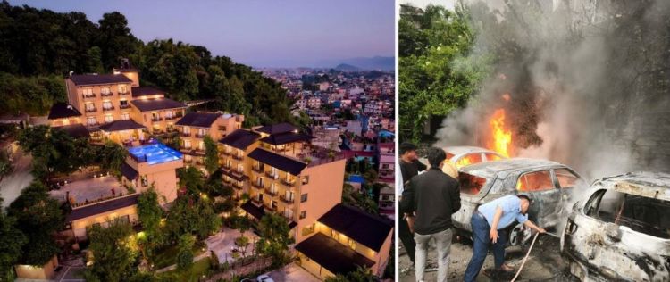 प्रचण्डको लगानी रहेको हल्ला चलाएर रिसोर्ट जलाउने ५ पक्राउ