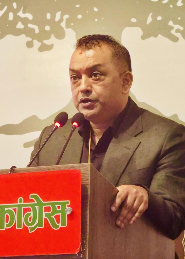 म सभापतिको उम्मेदवार हो, सभापति बन्छु: गगन थापा