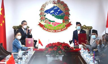 नेपाल र चीनबीच ९ बुँदे सम्झौता पत्रमा हस्ताक्षर