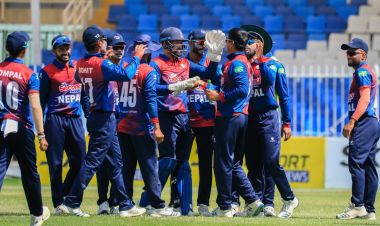 नेपालले पिएनजीलाई दियो २०४ रनको लक्ष्य