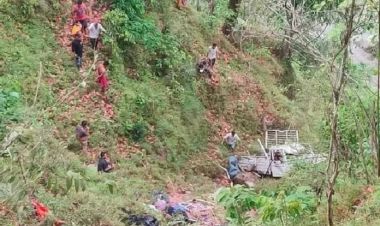 सिन्धुलीमा जिप  दुर्घटना, ३ जनाको घटना स्थलमै मृत्यु