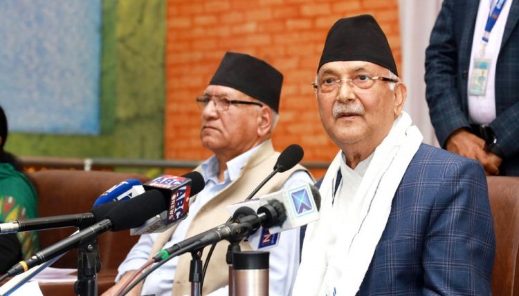 संसद् विघटन गलत थियो भनेर नबोल्न नेता कार्यकर्तालाई ओलीको निर्देशन