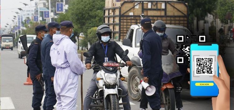 ट्राफिक जरिवाना क्युआर कोर्डमार्फत तिर्न सकिने