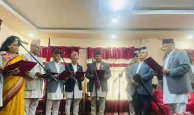 बागमती प्रदेशमा थप ६ मन्त्रीले लिए शपथ