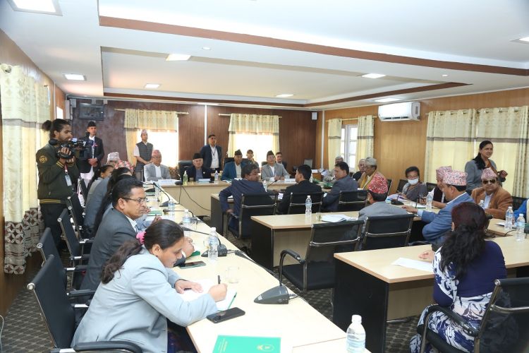 शेरबहादुर देउवाले गरे कानुन समितिको सभापतित्व ग्रहण