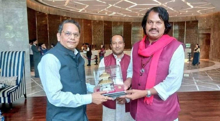 सिके राउत र भाजपा विदेश प्रमुखबीच भेटवार्ता