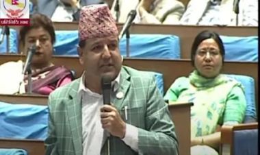 नैतिकताको आधारमा अर्थमन्त्री र गृहमन्त्रीले राजीनामा दिनुपर्छ : सांसद शर्मा