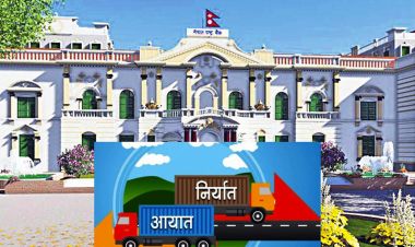 वस्तु आयातमा १६.१ प्रतिशत र निर्यातमा २१.४ प्रतिशतले कमी