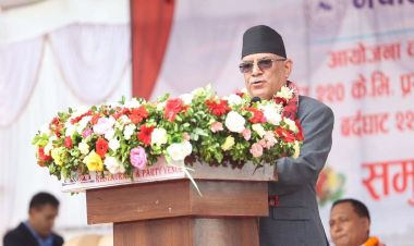 सरकार विद्युतबाट अर्थतन्त्रमा आत्मनिर्भर हुने सपना पुरा गर्न लागि परेको छ : प्रधानमन्त्री