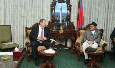 सभामुख घिमिरे र रुसी राजदूत नोभिकोभबीच भेटवार्ता