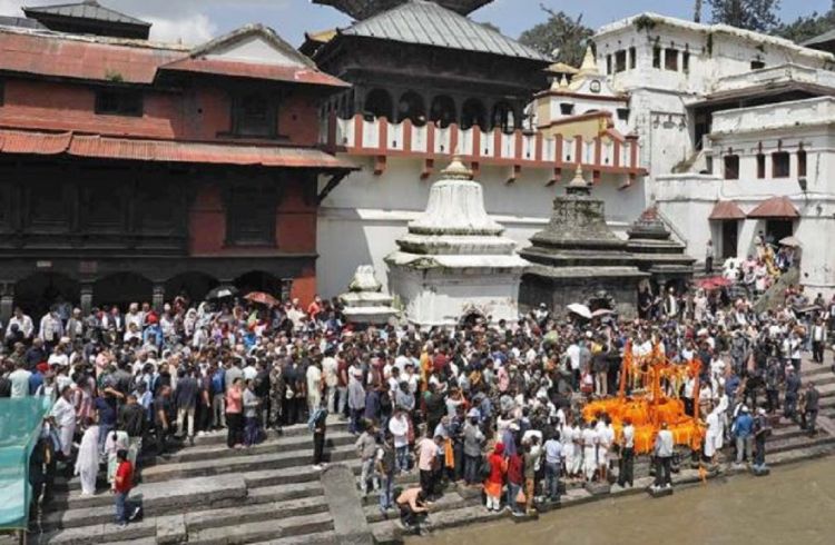 पशुपतिमा सुवासचन्द्र नेम्वाङको अन्तिम बिदाइ