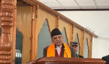 जलवायु परिवर्तनले पारेको असर न्यूनिकरण गर्न सरकार गम्भीर छ : प्रधानमन्त्री प्रचण्ड