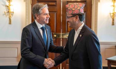 परराष्ट्र मन्त्री साउँद र अमेरिकन विदेशी मन्त्रीबीच भेटवार्ता