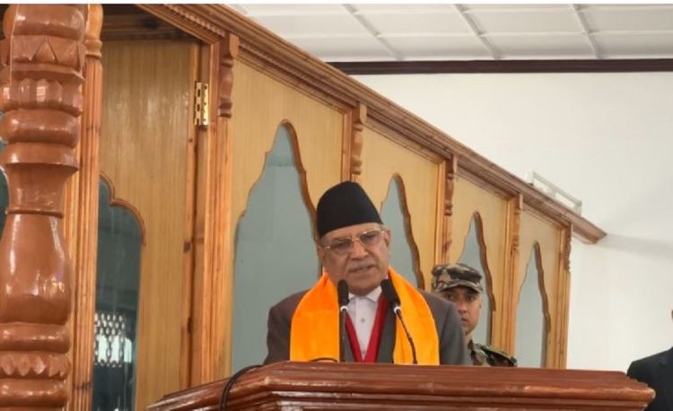 जलवायु परिवर्तनले पारेको असर न्यूनिकरण गर्न सरकार गम्भीर छ : प्रधानमन्त्री प्रचण्ड