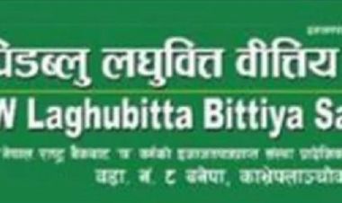 विपिडब्लु लघुवित्तद्वारा पहिलो त्रैमासिक वित्तीय विवरण सार्वजनिक