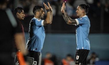 उरुग्वे विश्वकप छनोट तालिकाको शीर्ष स्थानमा उक्लियो