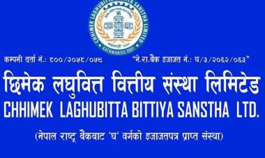 छिमेक लघुवित्त वित्तीय संस्थाद्वारा लाभांश घोषणा