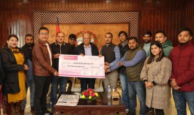 जाजरकोट भूकम्प पीडितहरूकालागि नेविसंघले गर्यो आर्थिक सहयोग