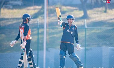 प्रधानमन्त्री महिला टी– २०ः एपीएफको लगातार पाँचौँ जित