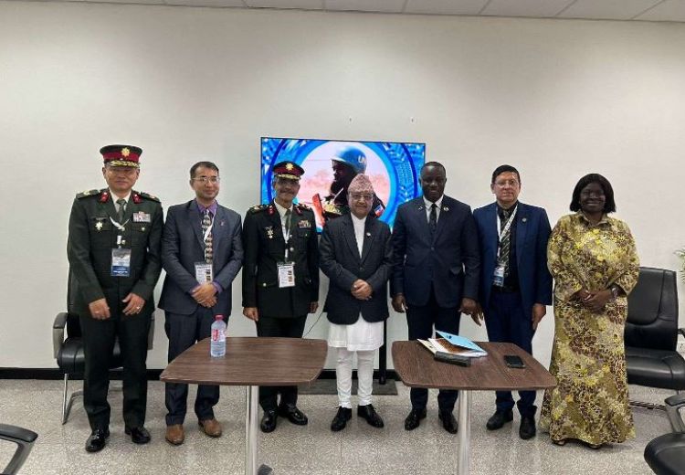 नेपाल अन्तर्राष्ट्रिय शान्ति स्थापनामा प्रभावकारी भूमिका निर्वाह गर्न प्रतिबद्ध छ : उपप्रधानमन्त्री खड्का