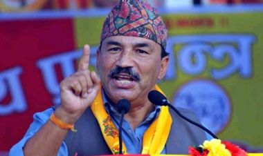 राजावादी–हिन्दुवादीहरुको एउटै मोर्चा बनाउनुपर्छ : अध्यक्ष  थापा