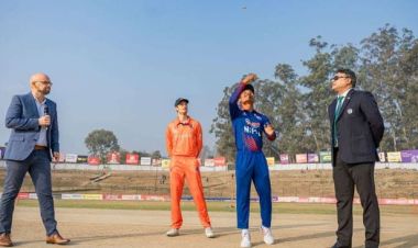  नेदरल्यान्डविरुद्ध फिल्डिङ गर्दै नेपाले, दिपेन्द्रको ‘कमब्याक’