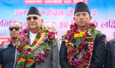 सुहाङ उद्धेश्य बोकेर हिडेका वास्तविक उम्मेदवार हुन् : अध्यक्ष ओली