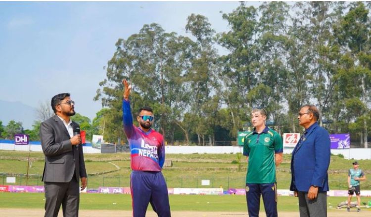 आयरल्याण्ड दियो नेपाल एलाई फिल्डिङको निम्तो 