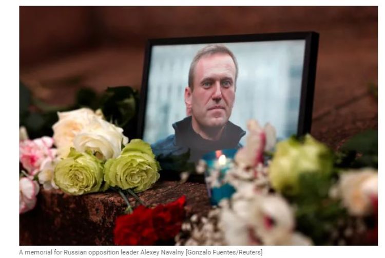 नाभाल्नीको मृत्युमा पुटिनको संलग्नता देखिएन : अमेरिकी गुप्तचर