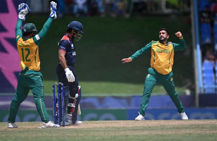टी–२० विश्वकपः अमेरिकामाथि दक्षिण अफ्रिकाको सहज जित
