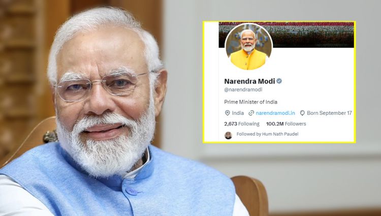एक्समा विश्वासकै बढी फलो गरिने नेता बने नरेन्द्र मोदी